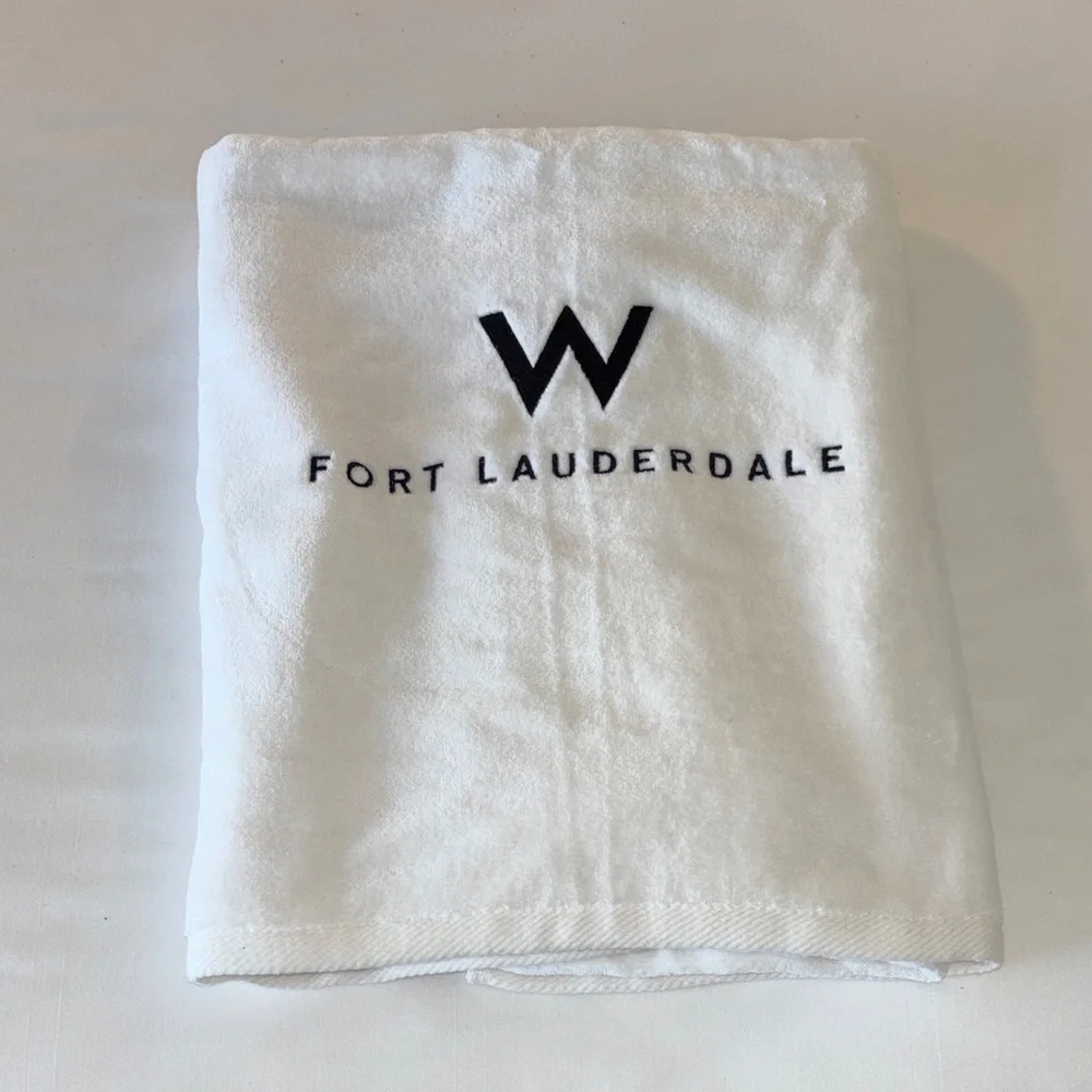 W Fort Lauderdale White Towel